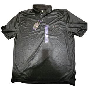 Greg Norman Men's Moisture Wicking Play Dry Performance Polo Logo Shirt XXL NWT
